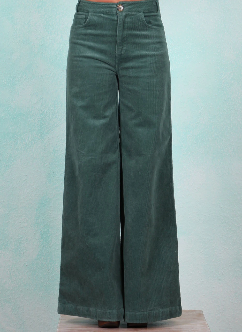 Cord-Hose, 10050-293, green - Bild 1