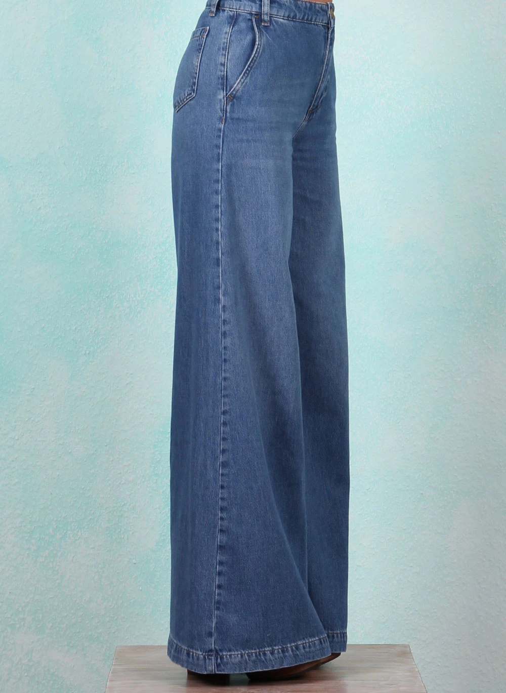 Hose, 10076-473, blue-denim - Bild 2