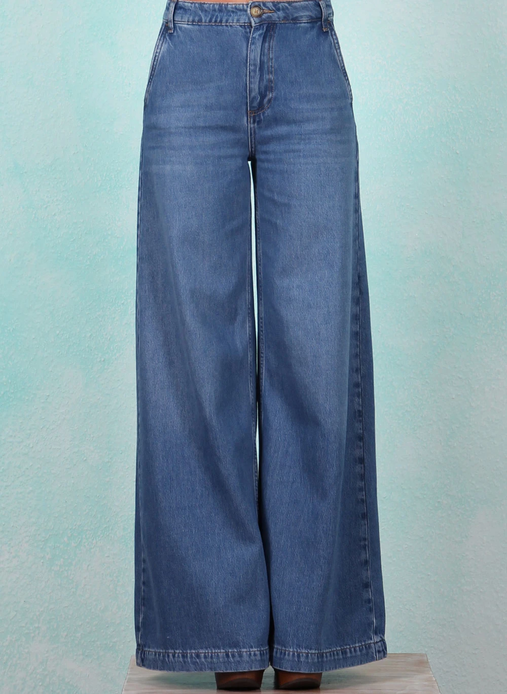 Hose, 10076-473, blue-denim - Bild 1
