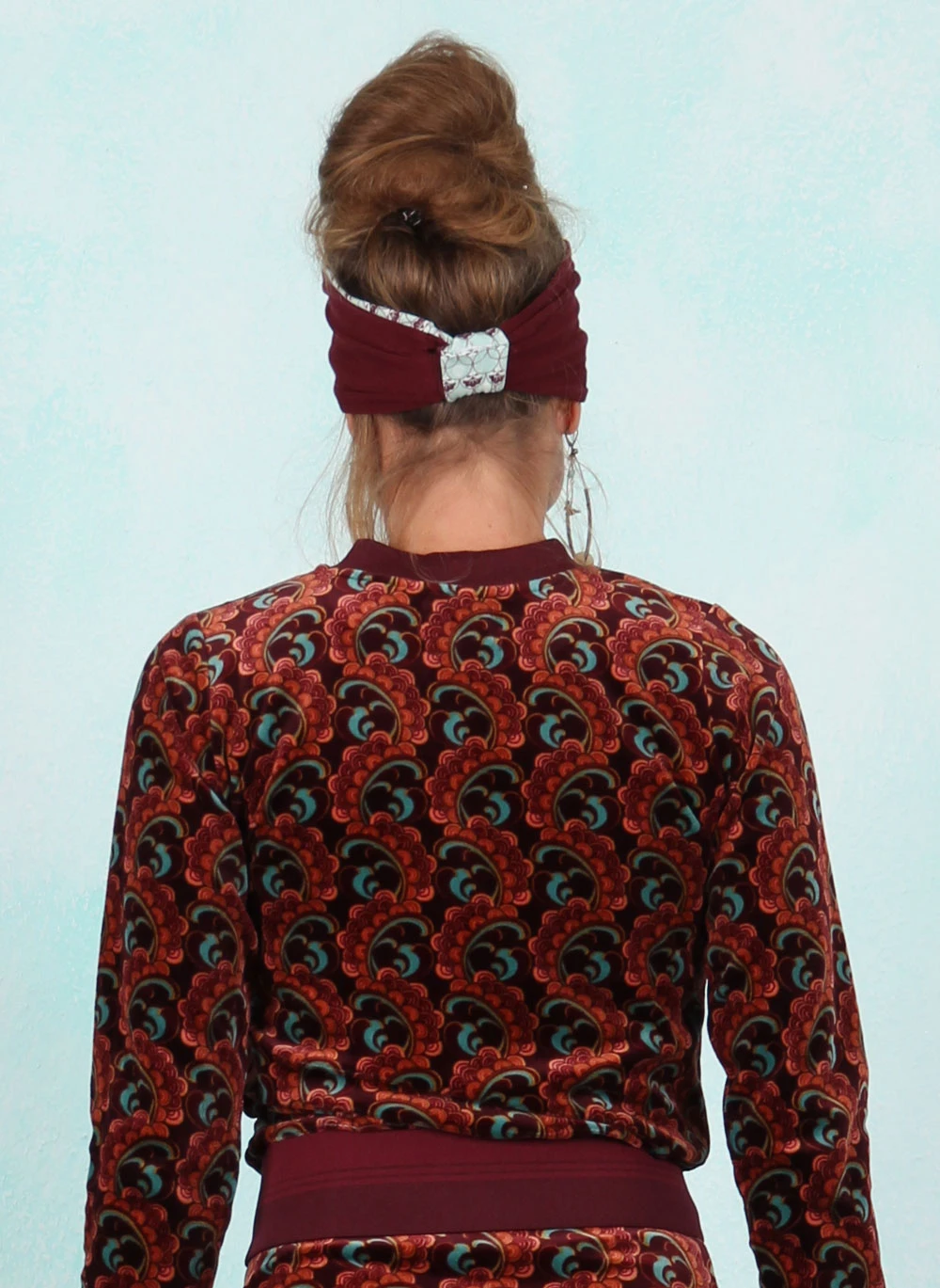 Samt-Jacke, 10184-600, red-multi - Bild 3