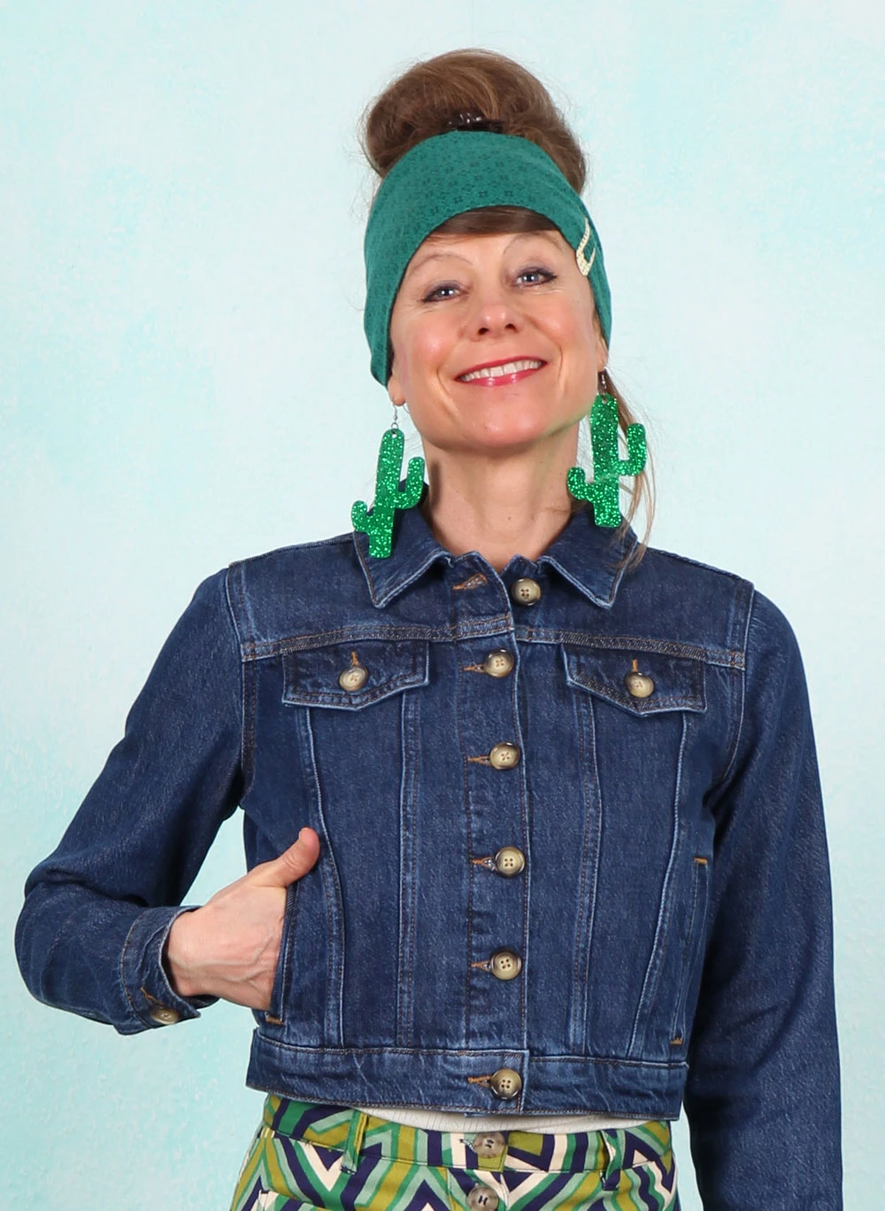 Jacke, 10604-473, blue-denim - Bild 1