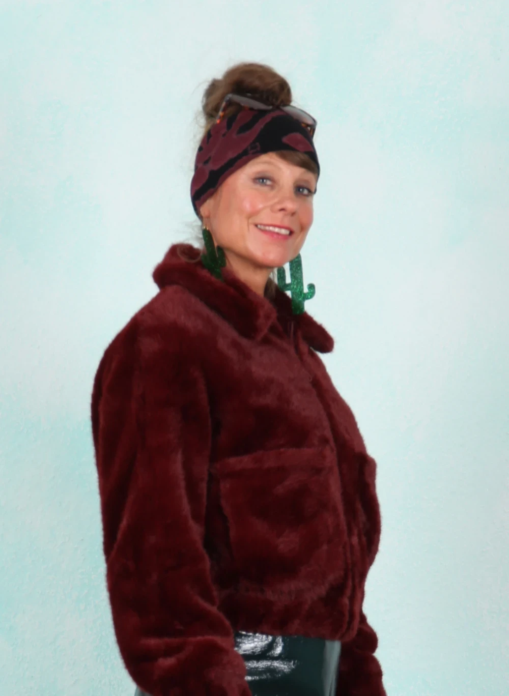 Jacke, 10652-600, wine - Bild 2