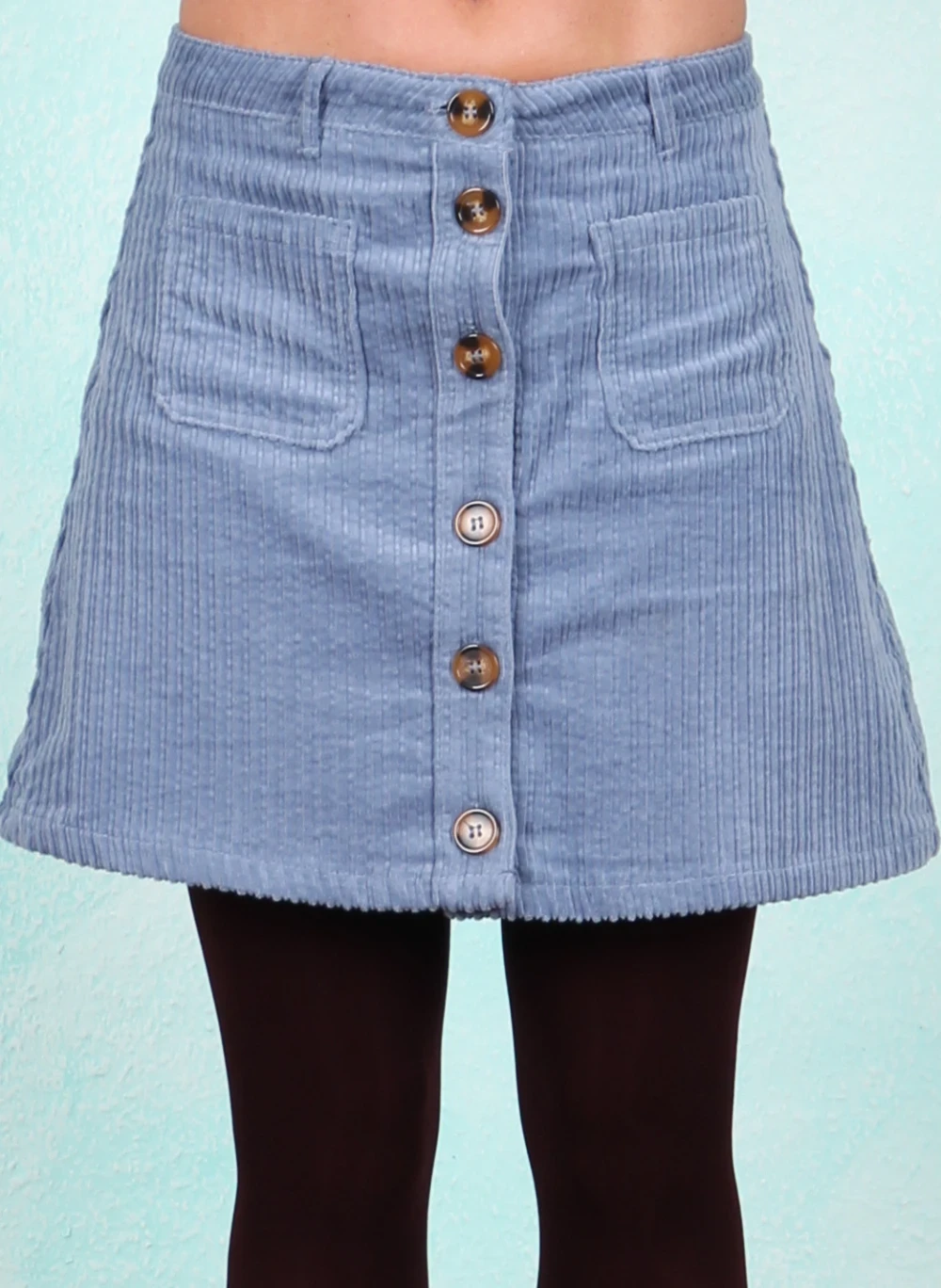 Cord-Rock, 10845-428, light-blue - Bild 1