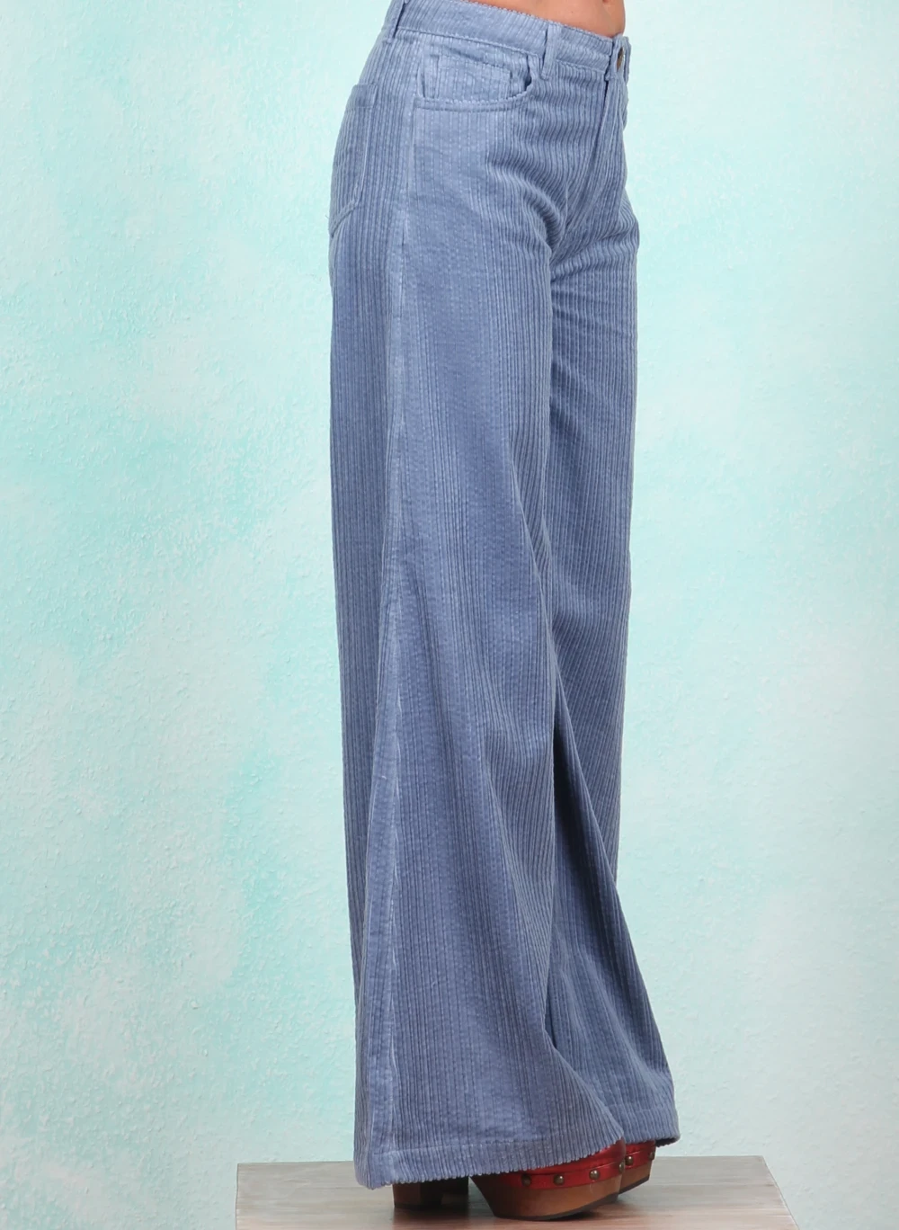 Cord-Hose, 10848-428, light-blue - Bild 2