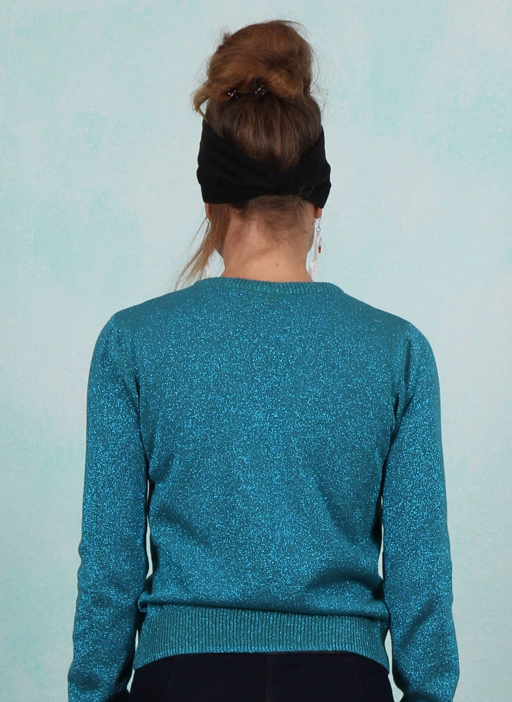 Cardigan, 11893-003, sparkling-turquoise - Bild 3