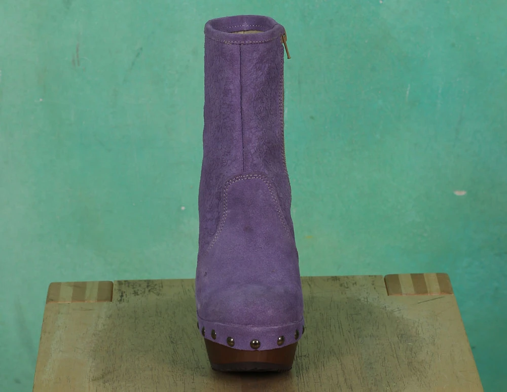 Schuhe, 1204-022, suede-bio-lilac - Bild 4