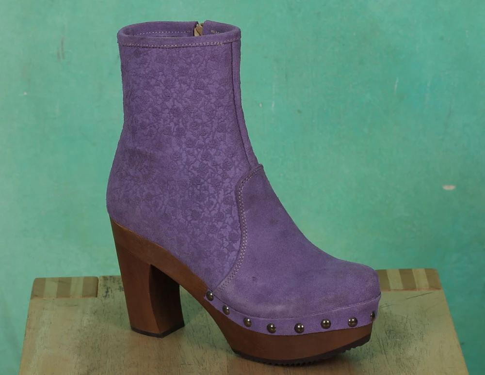 Schuhe, 1204-022, suede-bio-lilac - Bild 1