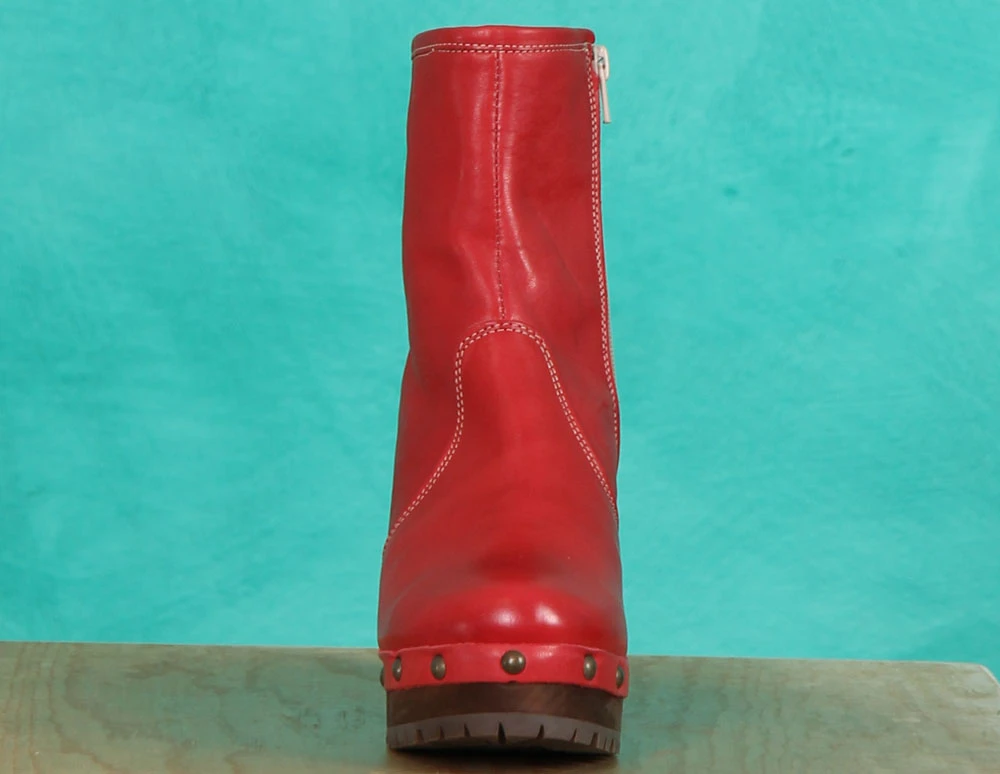 Schuhe, 1208-125, roma-h20-red - Bild 4