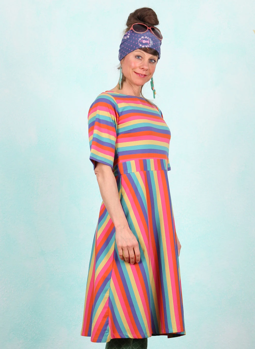 Kleid, 12700-0055, multi - Bild 2