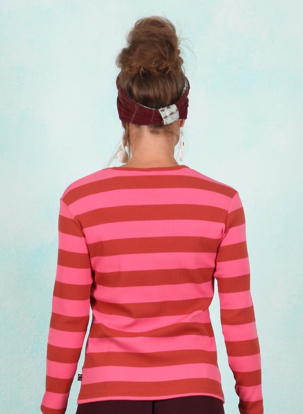 Shirt, 12709-06014, pink-rust - Bild 3