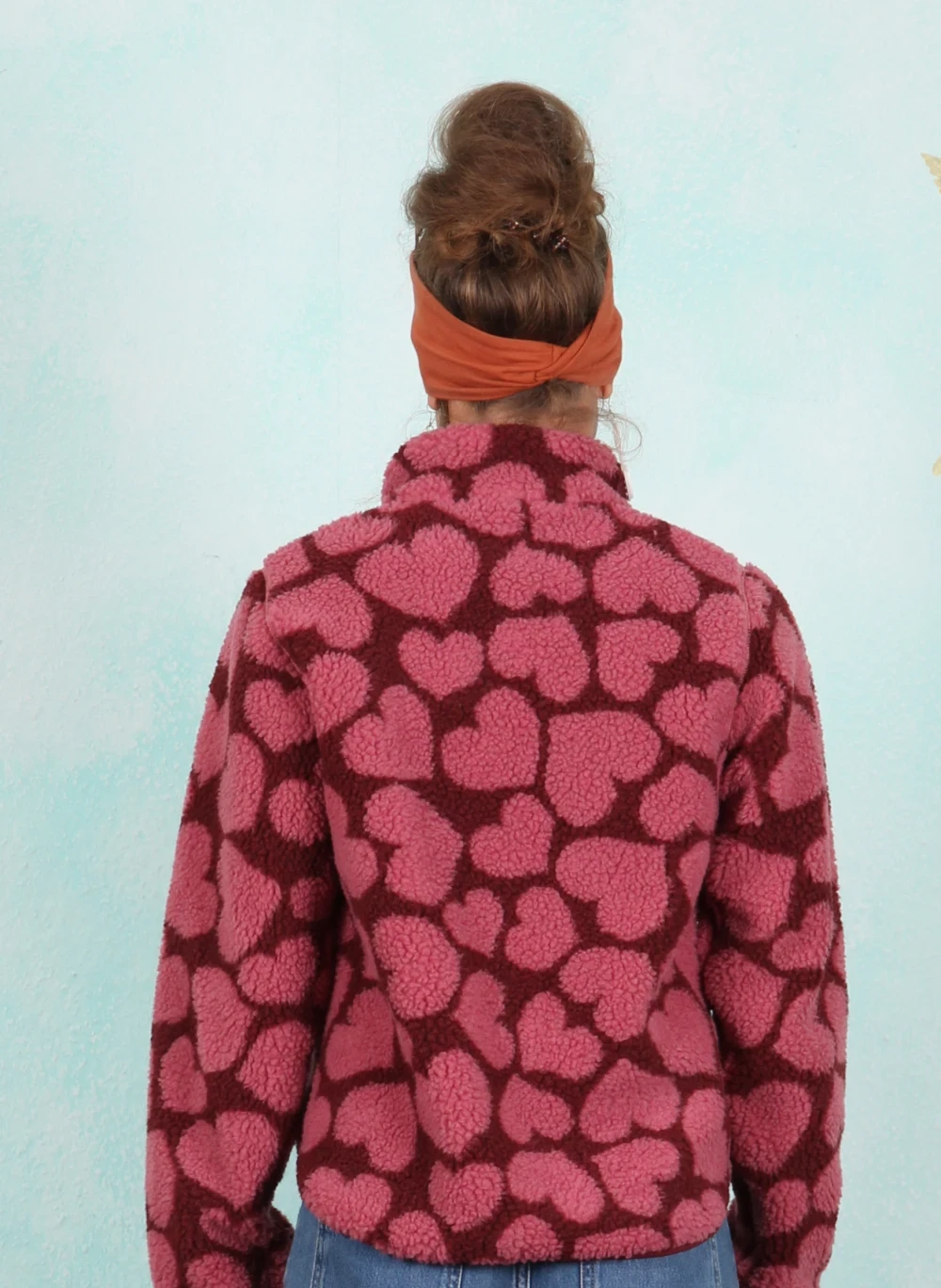 Fleece-Jacke, 12913-05788, dark-pink - Bild 3