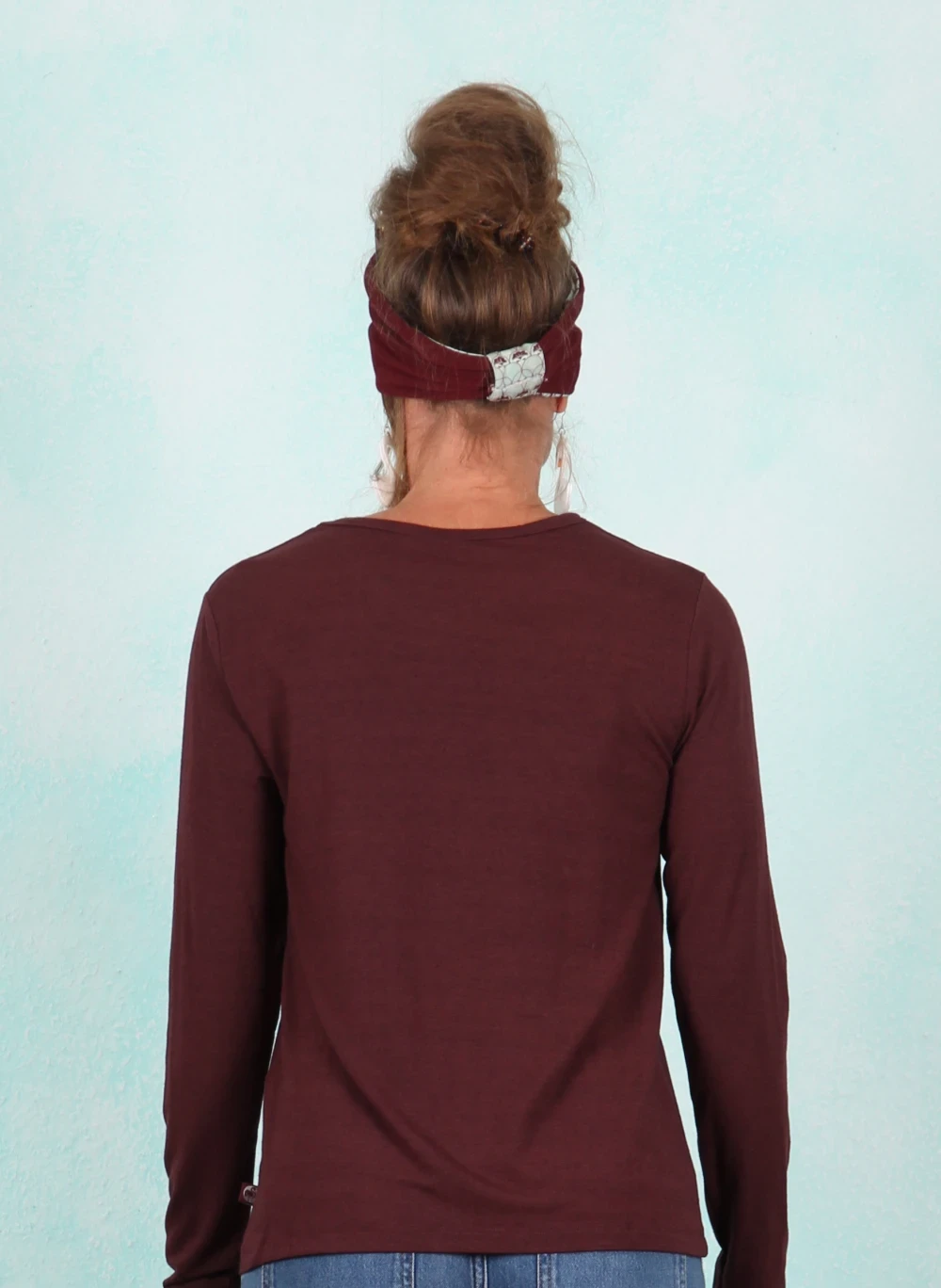 Shirt, 13038-05759, dark-wine - Bild 3