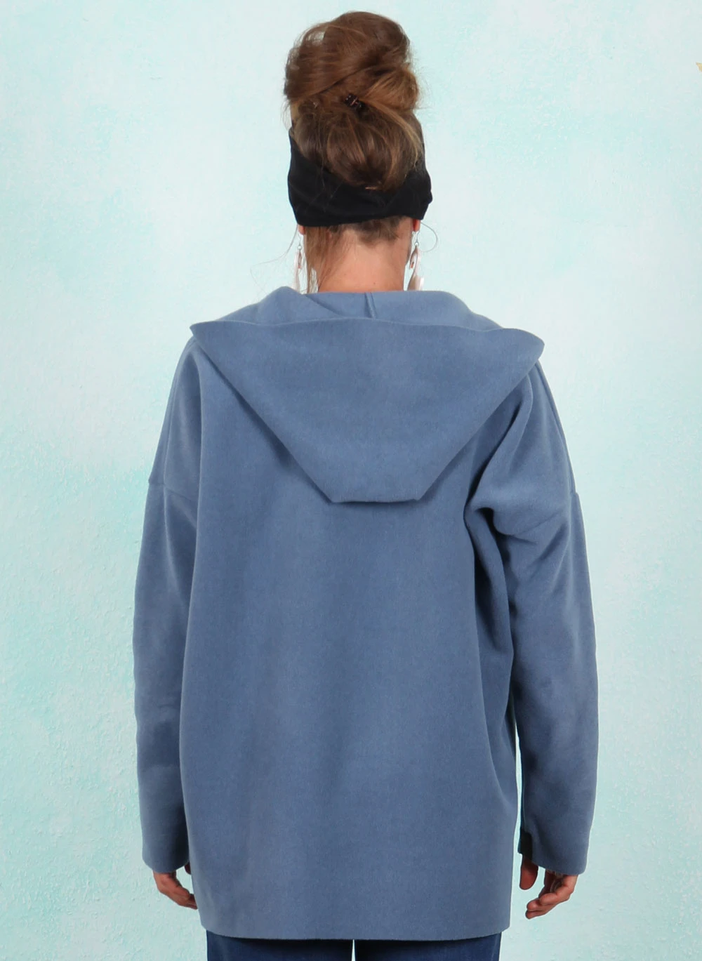 Fleece-Pullover, 1413-794, blue - Bild 3