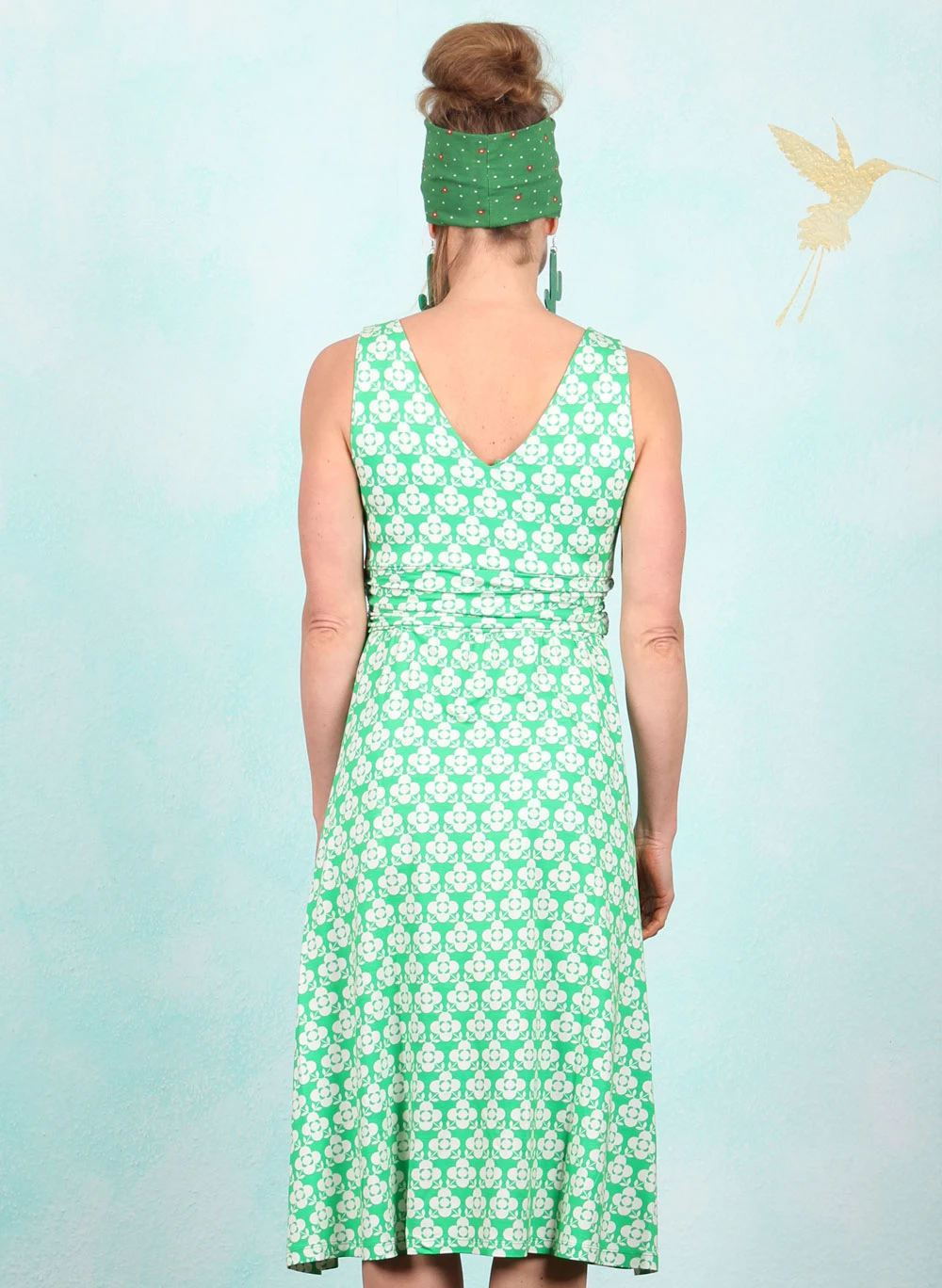 Kleid, 25175, green - Bild 3