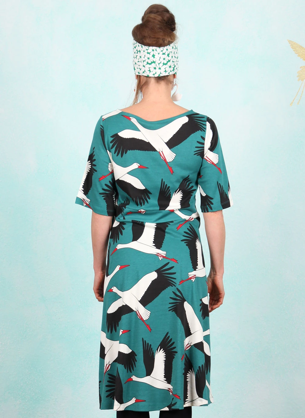 Kleid, 70385-0013, petrol - Bild 3