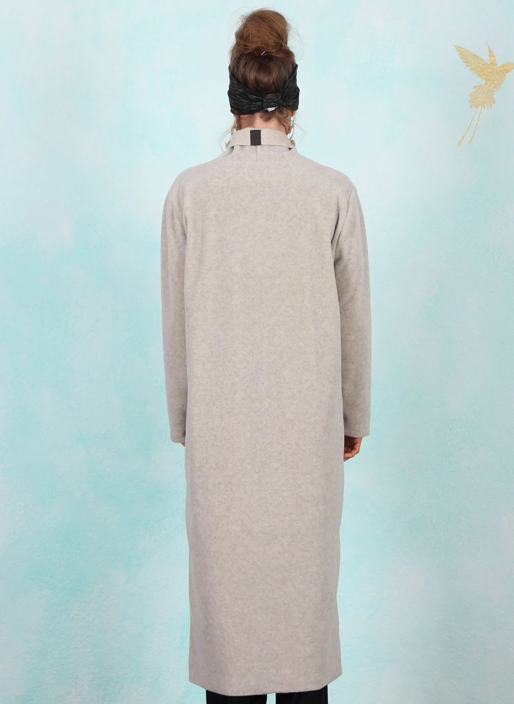 Fleece-Cardigan, 7162-805, light-grey - Bild 3