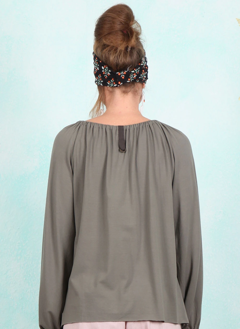 Bluse, 96104-609, khaki - Bild 3