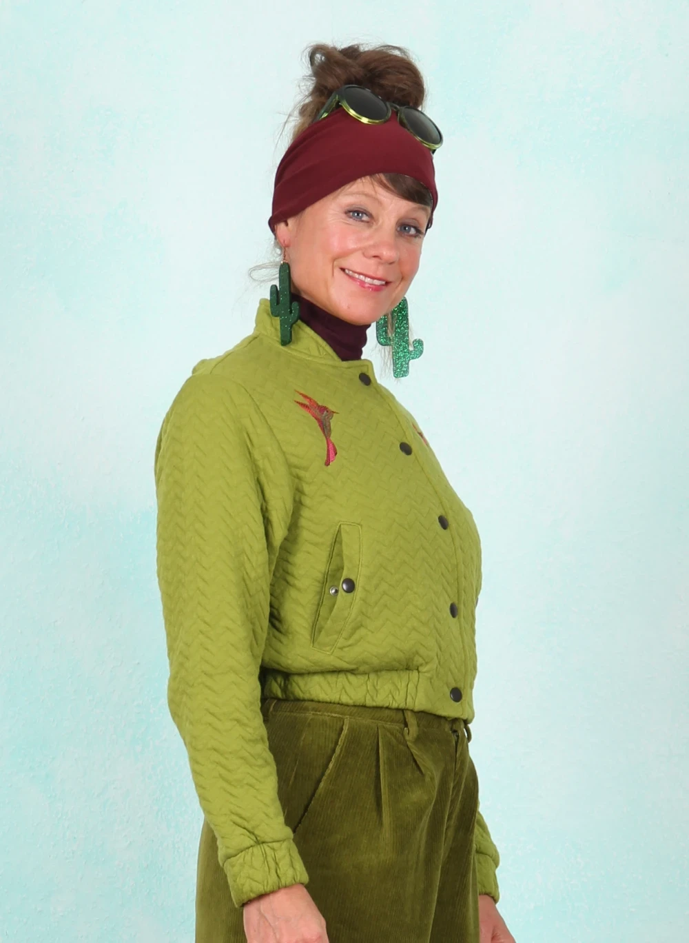 Jacke, AW26050, green - Bild 2
