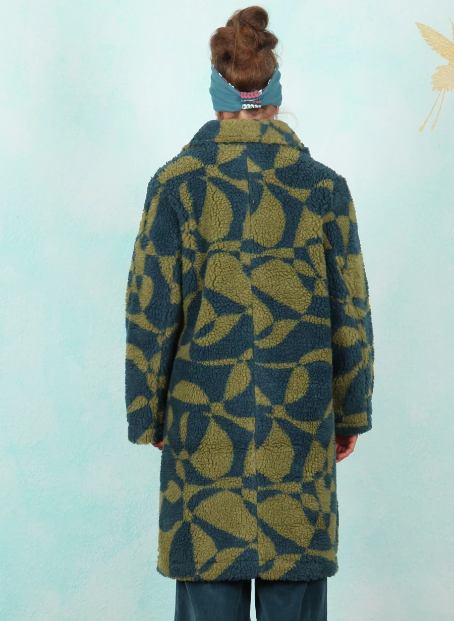 Mantel, AW26101, petrol-green - Bild 3