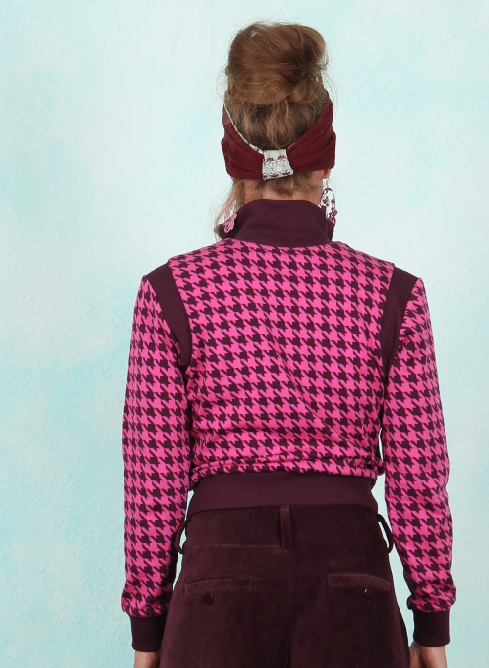 Jacke, AW26180, wine-pink - Bild 3