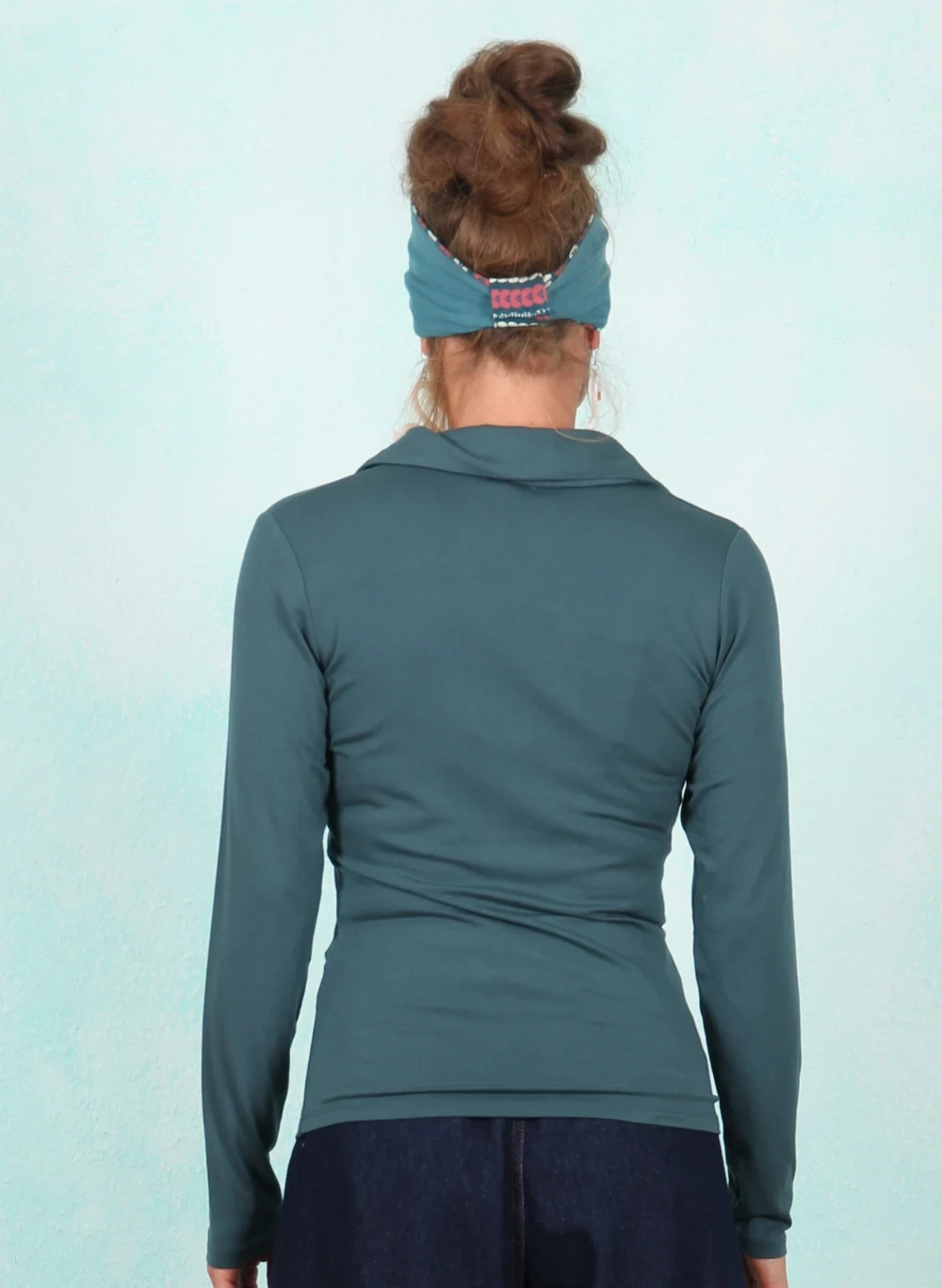 Shirt, AW26201, petrol - Bild 3