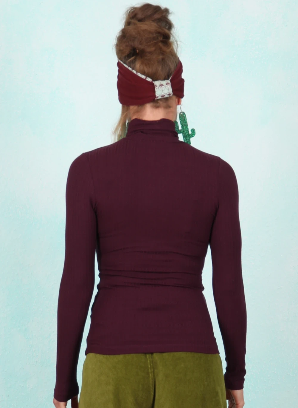 Shirt, AW26211, wine - Bild 3