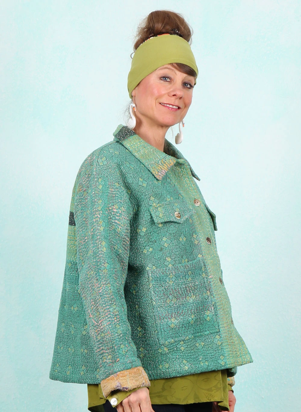 Jacke, CLARA-681, green - Bild 2