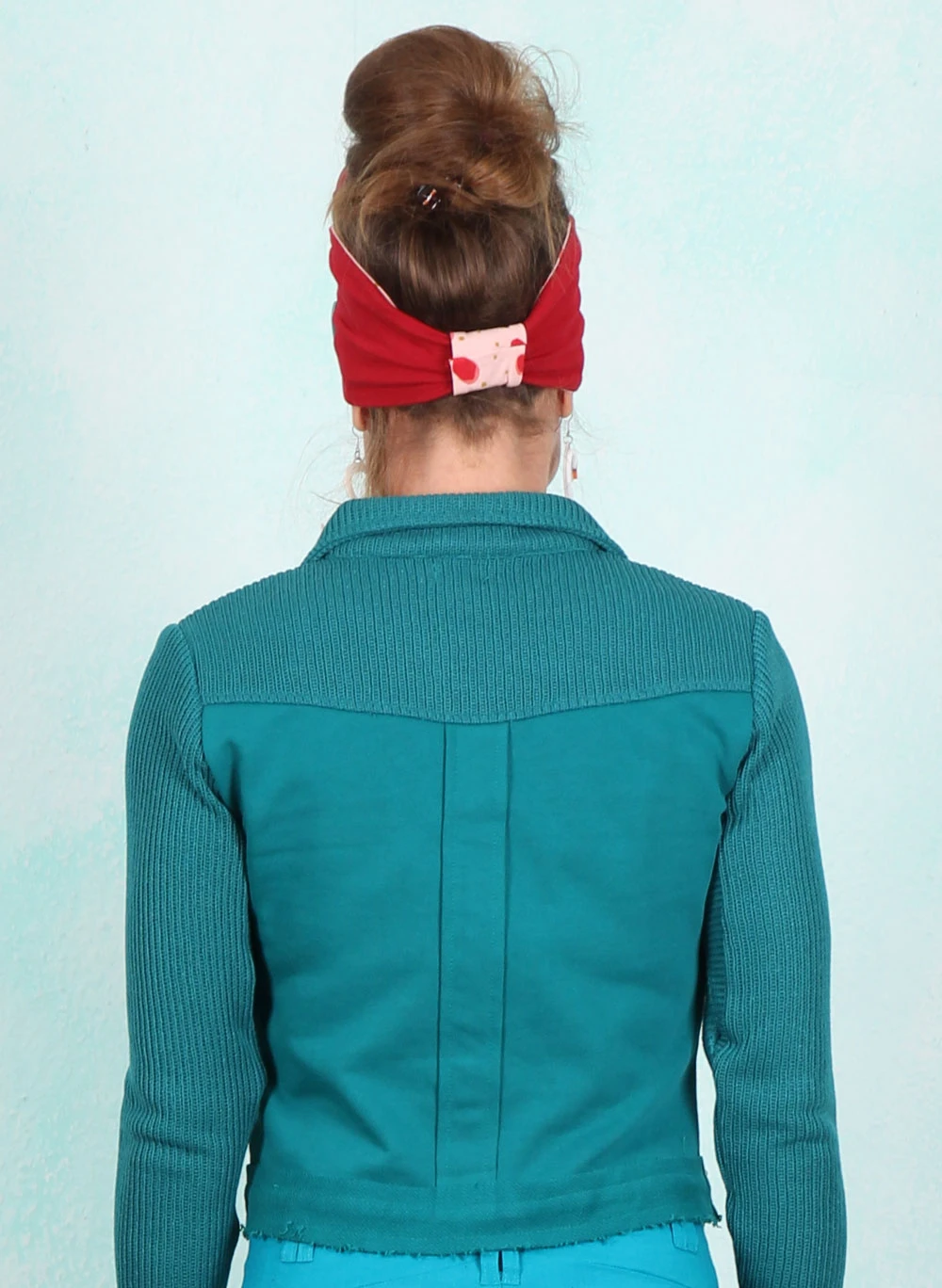 Jacke, FA002-R2F-C10, petrol - Bild 3