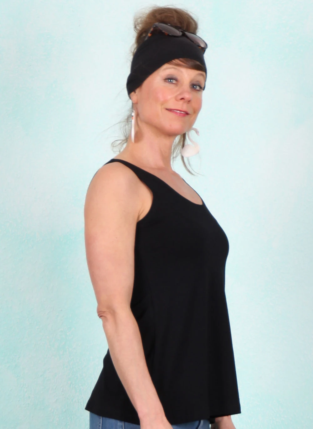 Top, FA017-BVS-W00, black - Bild 2