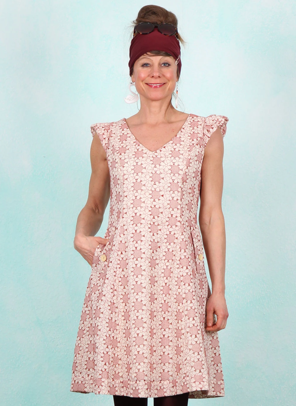 Kleid, FC007-PEC-C03, red - Bild 1