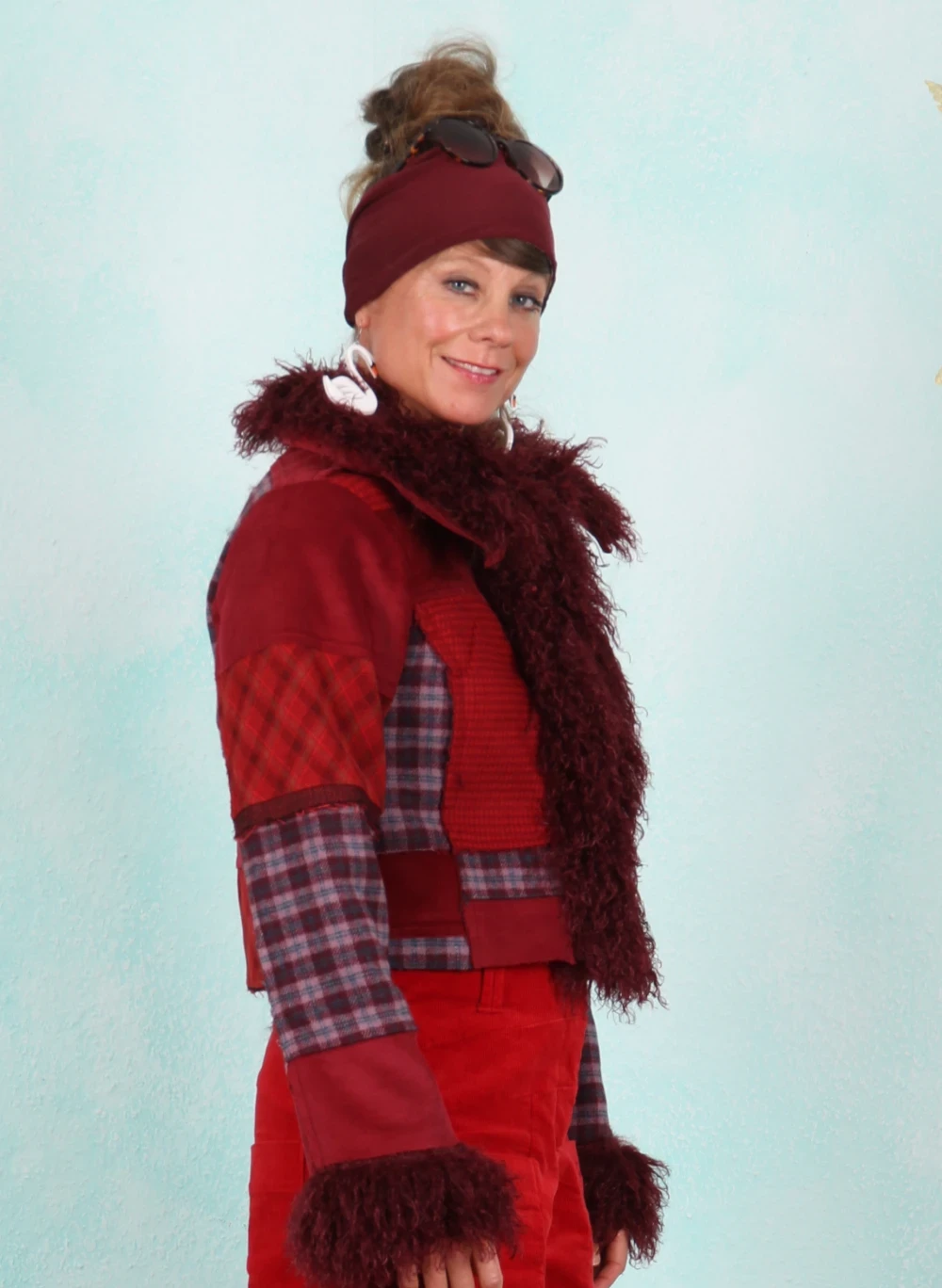 Jacke, FD019-PWL-D03, red - Bild 2