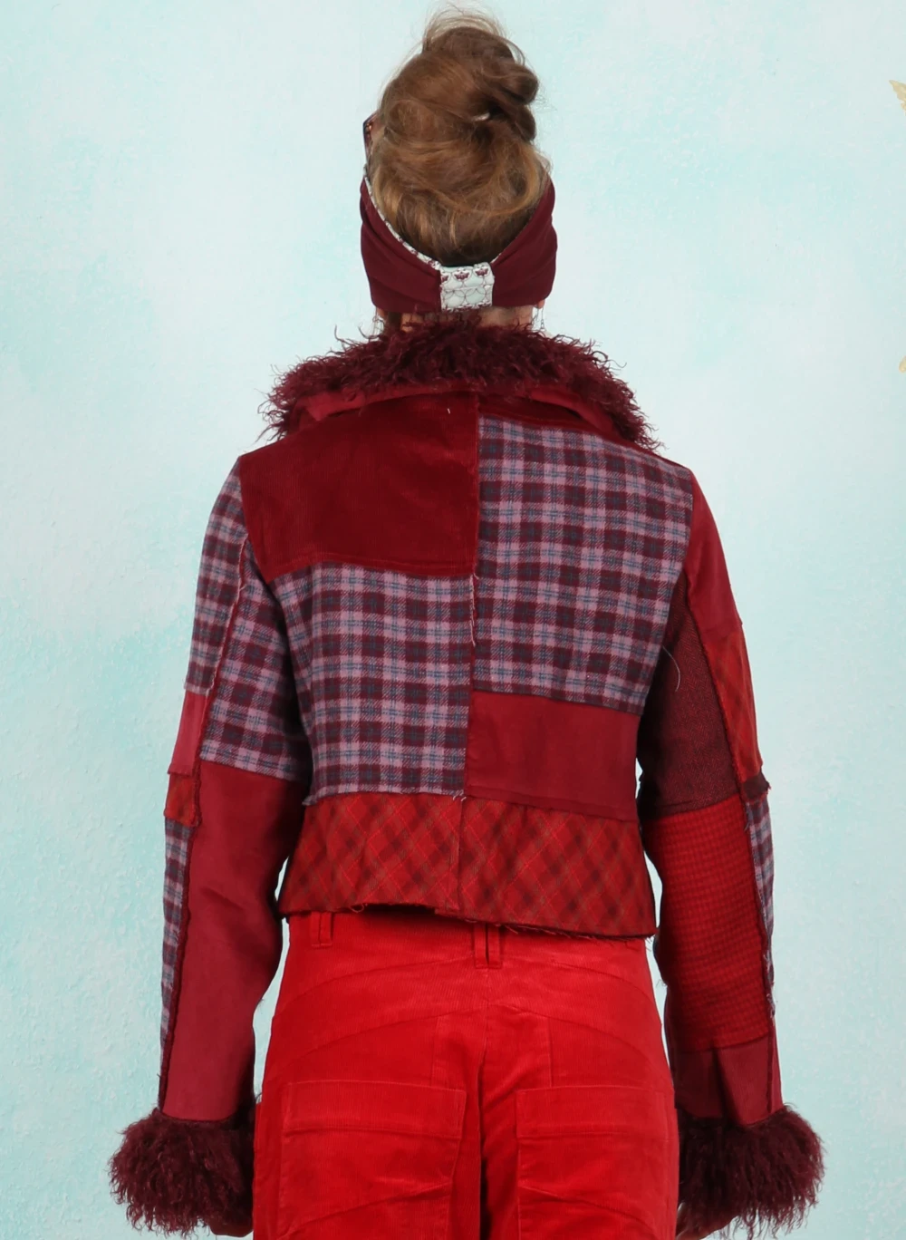 Jacke, FD019-PWL-D03, red - Bild 3