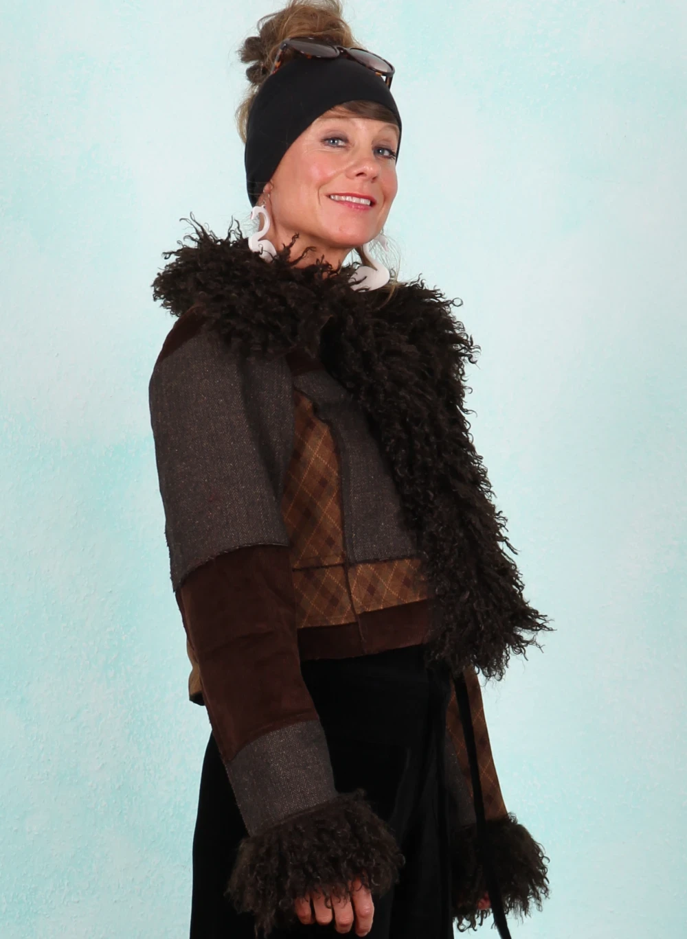 Jacke, FD019-PWL-D08, brown - Bild 2