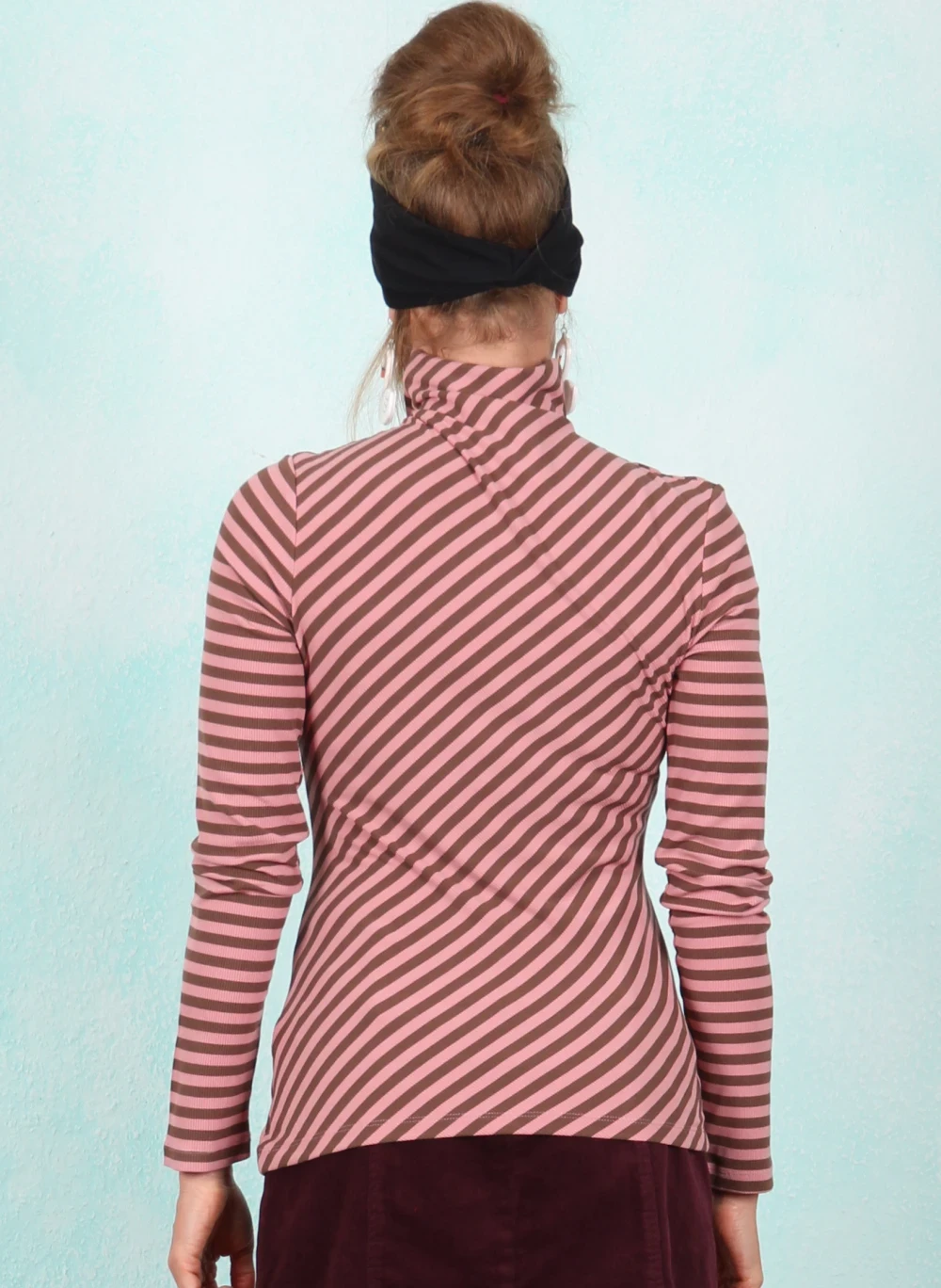Shirt, FD022-BVST-D17, rose - Bild 3