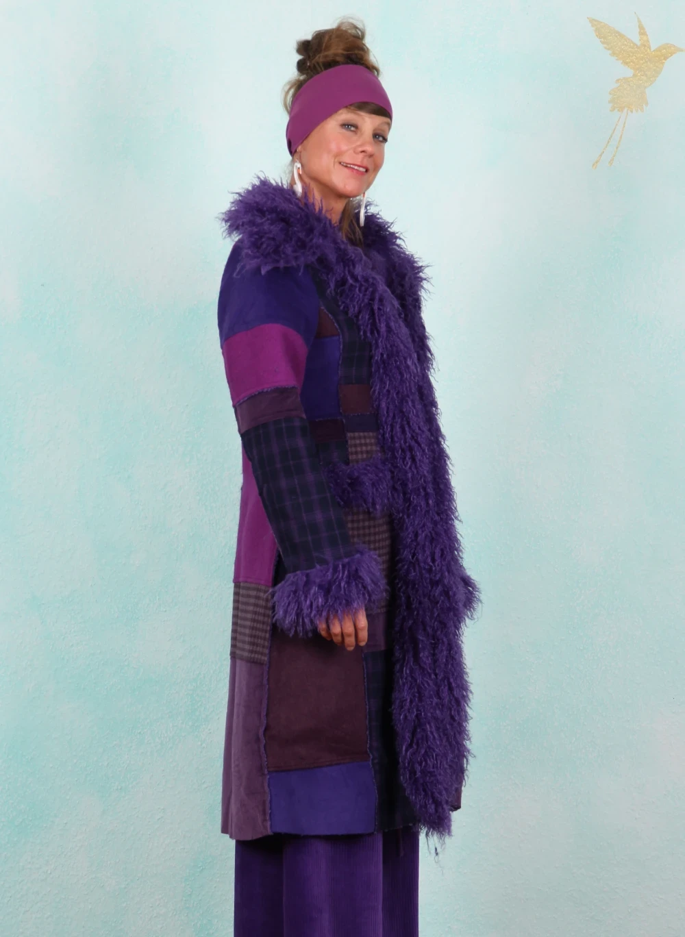 Mantel, FD045-PWL-D01, purple - Bild 2