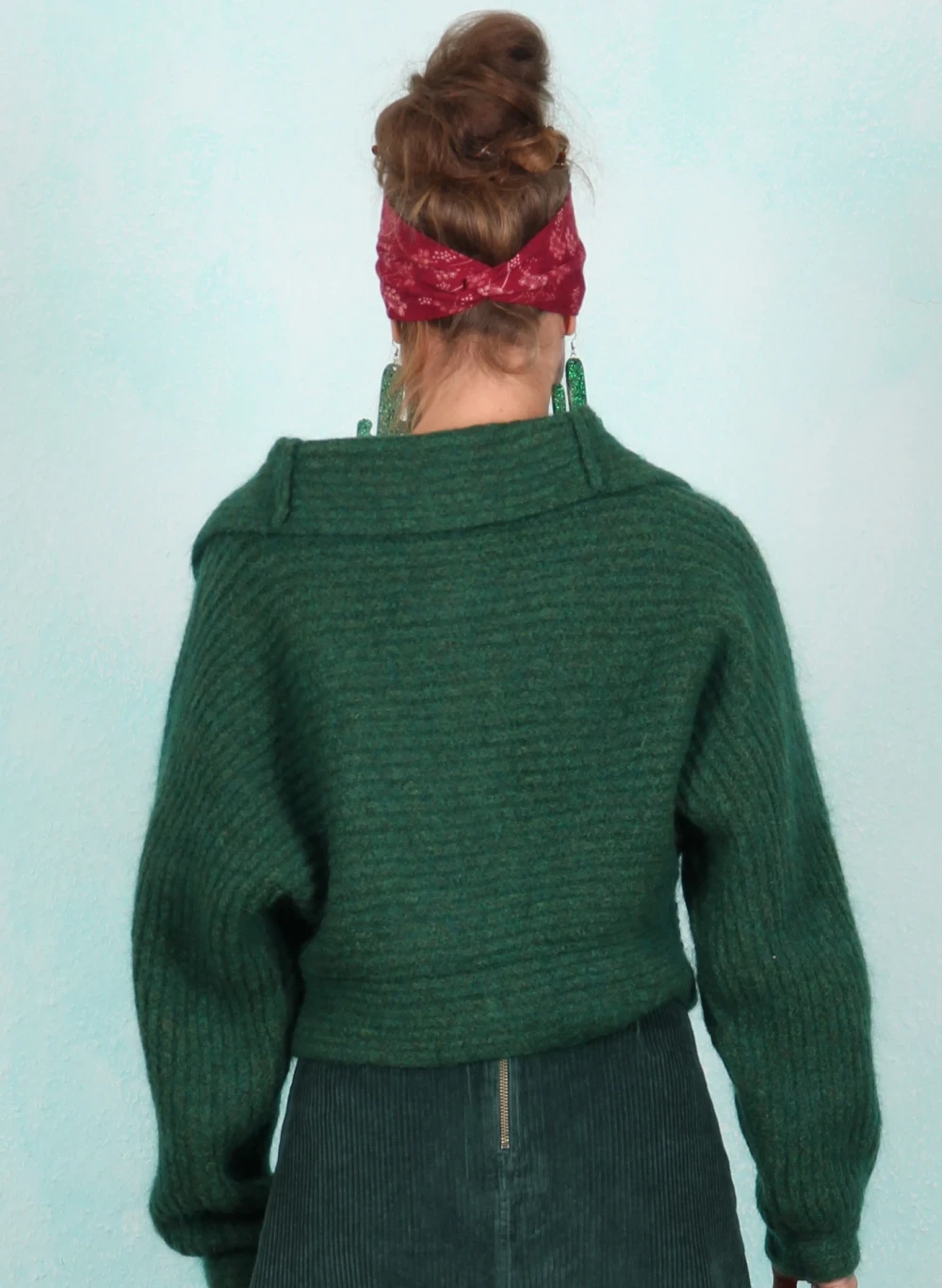 Cardigan, FD048-CCM-D07, green - Bild 3