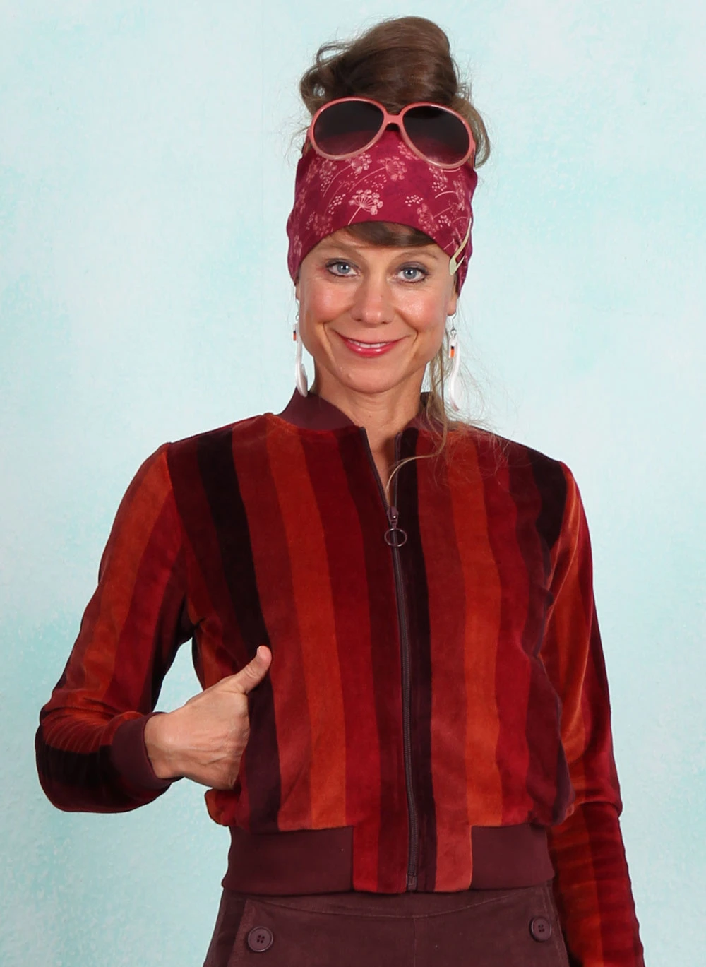 Nicki-Jacke, G42600A, red - Bild 1