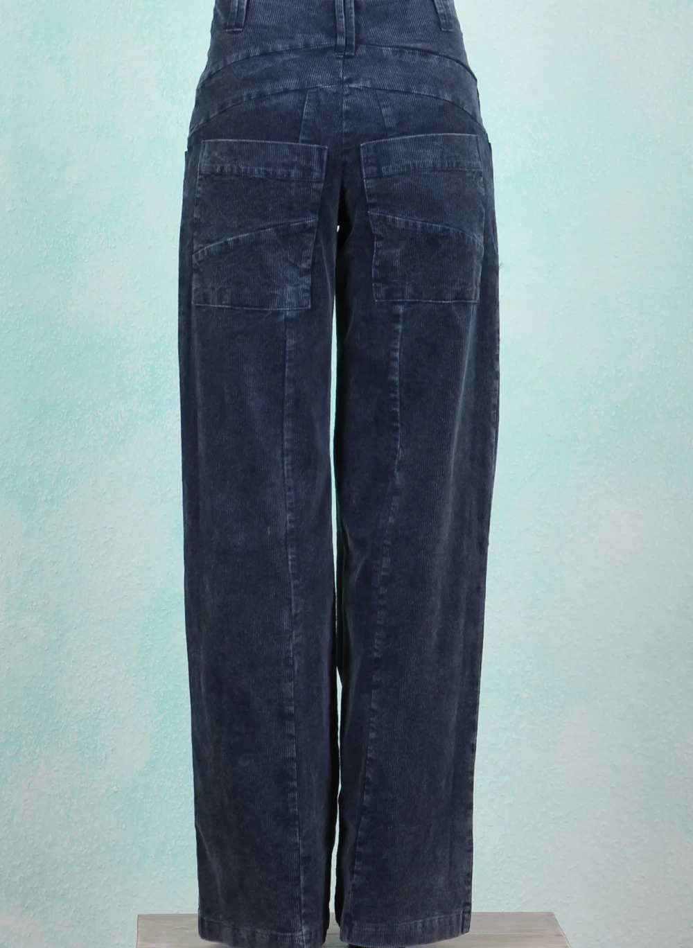 Cord-Hose, HA018-RBST-D04, blue - Bild 3