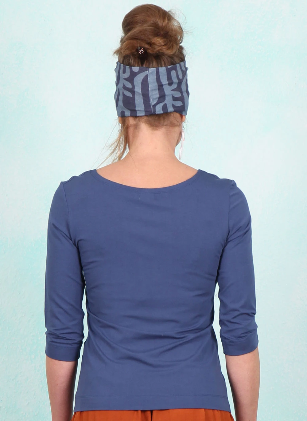 Shirt, HA036-BVS-W21, blue - Bild 3