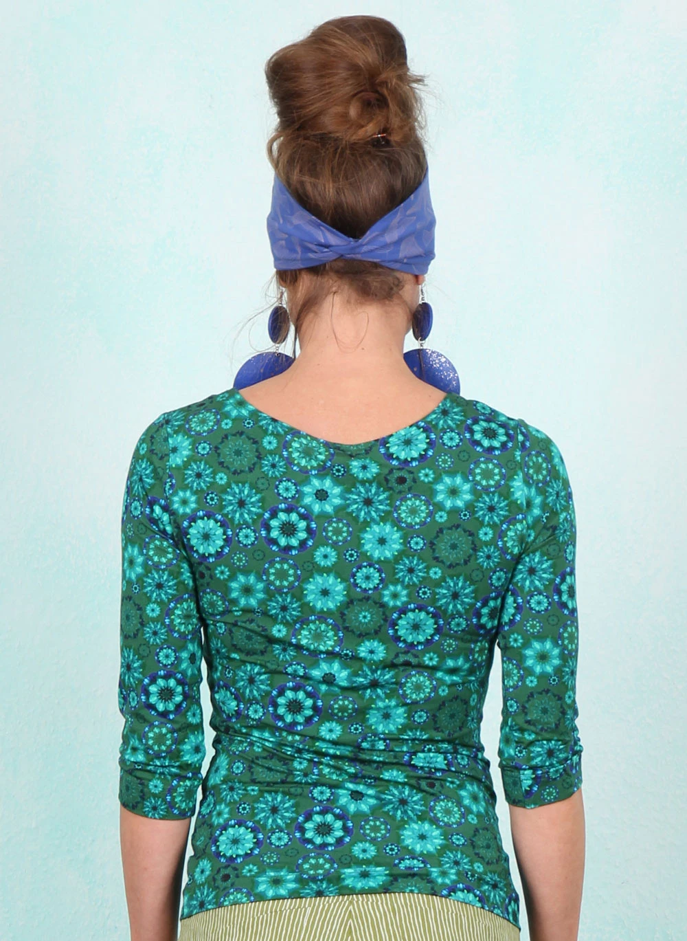Shirt, HA036-TPFA2-C07, green - Bild 3