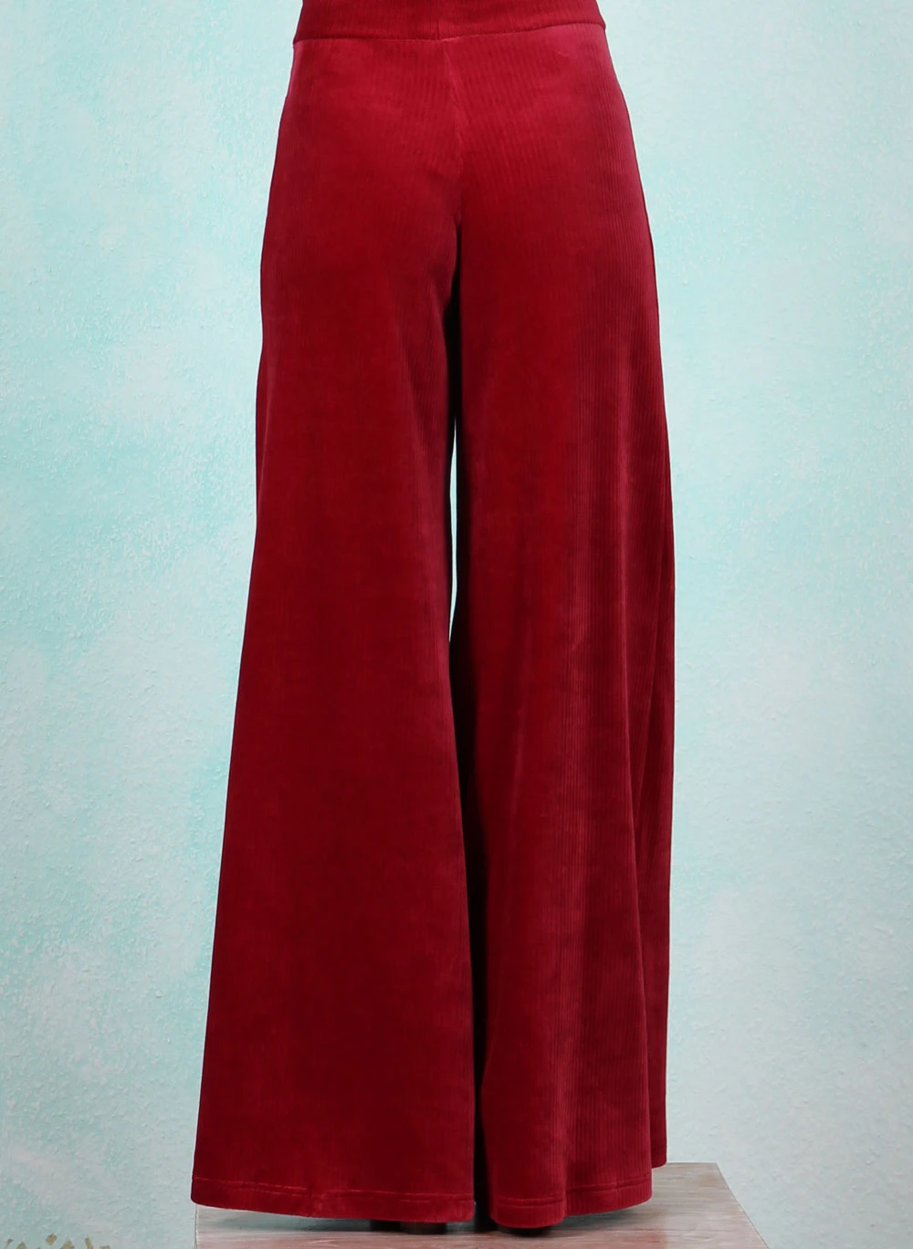 Samtcord-Hose ( fällt kleiner aus), HG015-RNK-B05, red - Bild 3