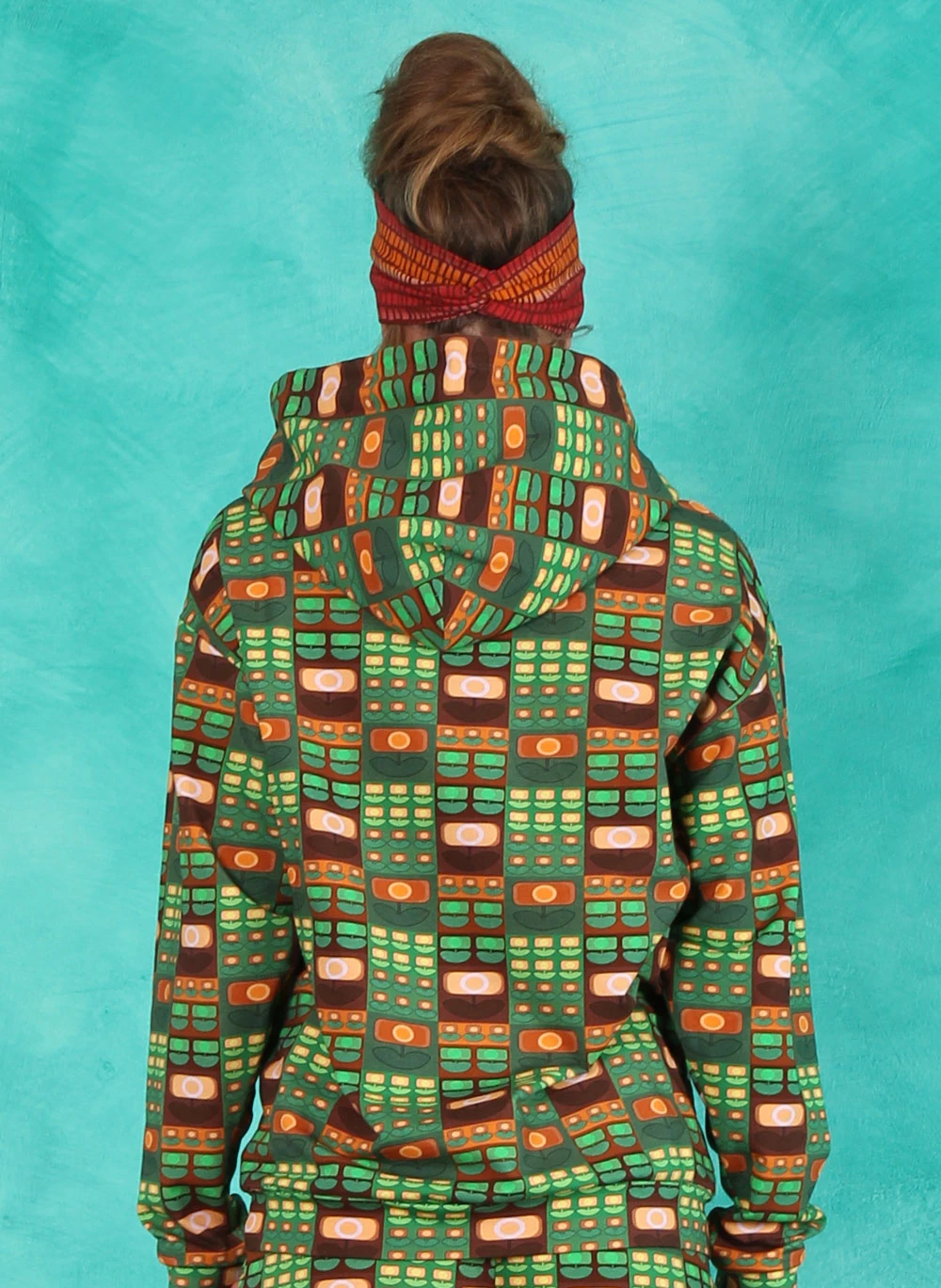 Hoody, HOOD-1011, green-multi - Bild 3