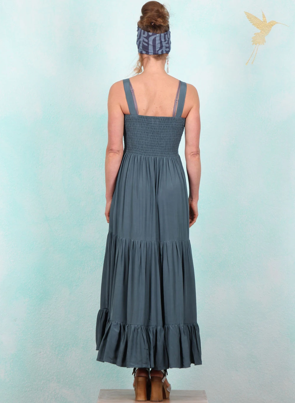 Kleid, HY015-VSPA-C21, blue-denim - Bild 3