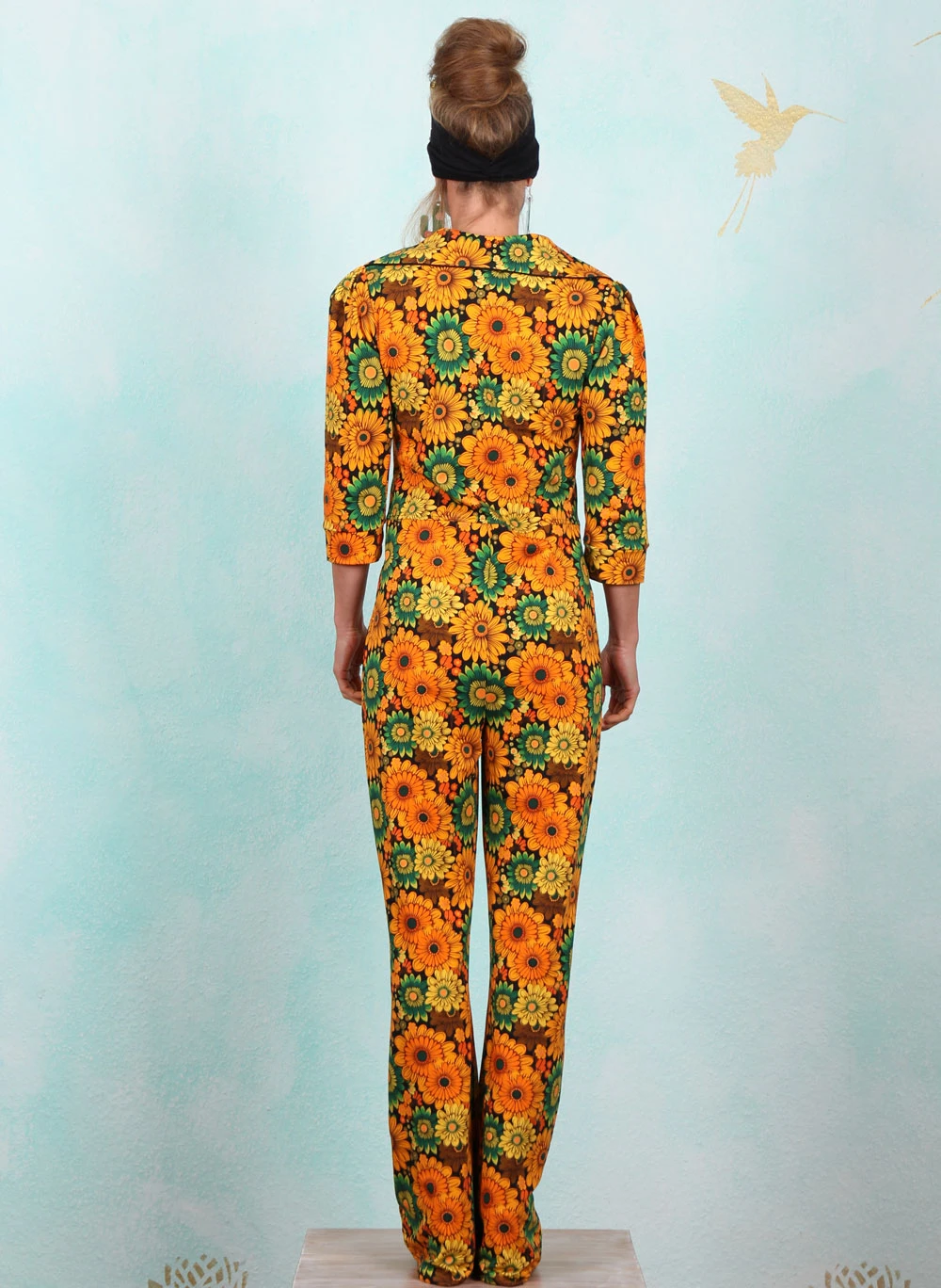 Jumpsuit, JUMP-800, yellow-multi - Bild 3