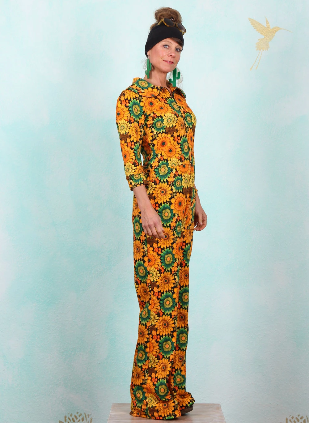 Jumpsuit, JUMP-800, yellow-multi - Bild 2