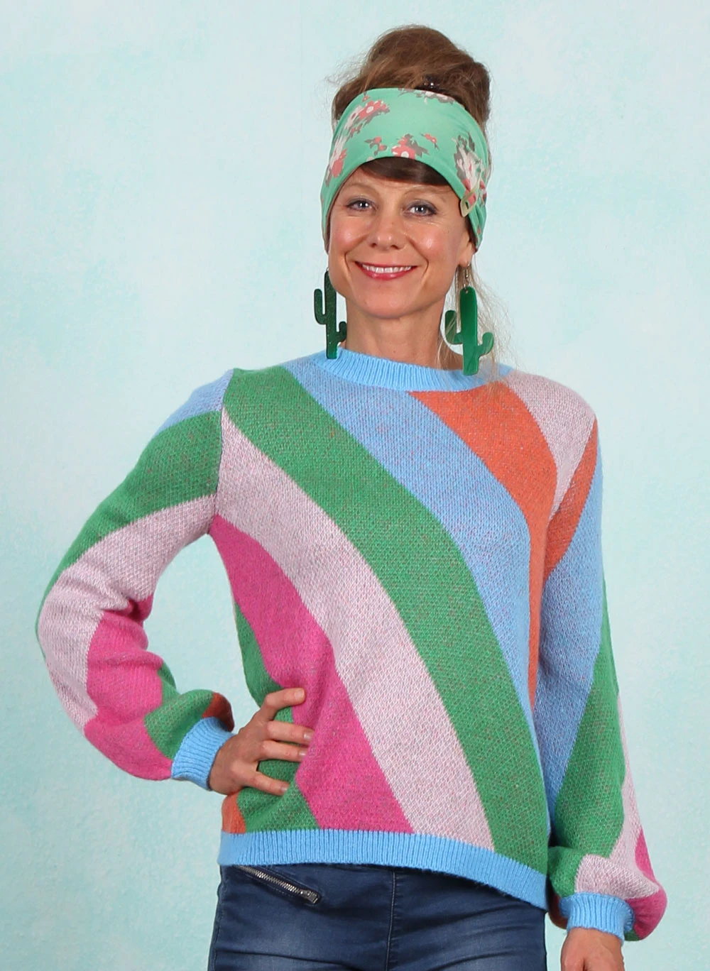 Pullover, K0773, multi - Bild 1