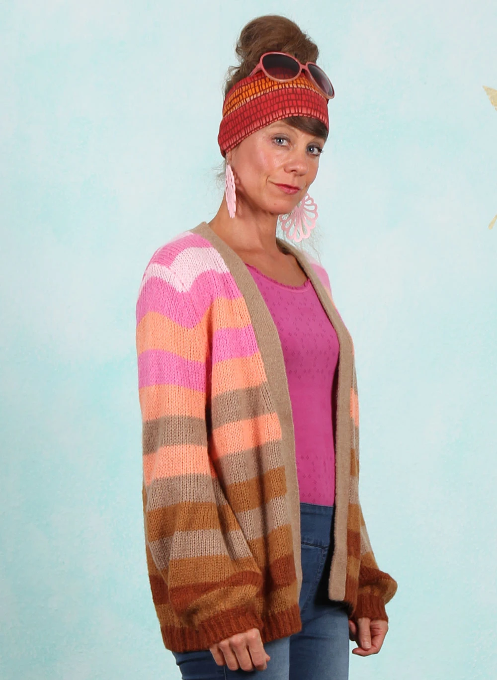 Cardigan, K0774, multi - Bild 2