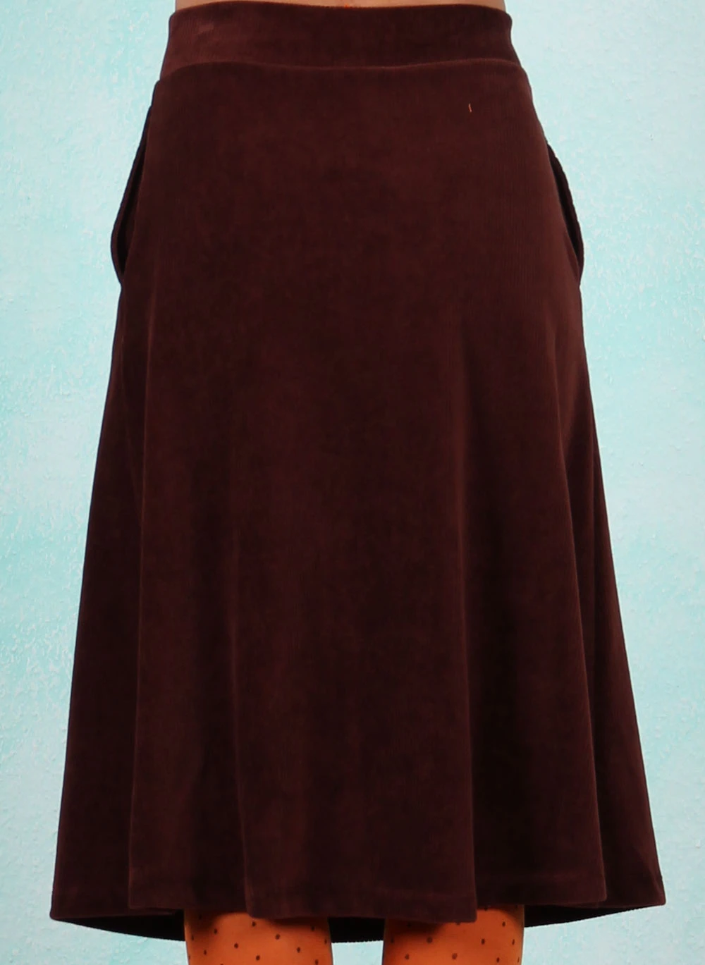 Rib-Velour-Rock, LAWI25166, dark-brown - Bild 3