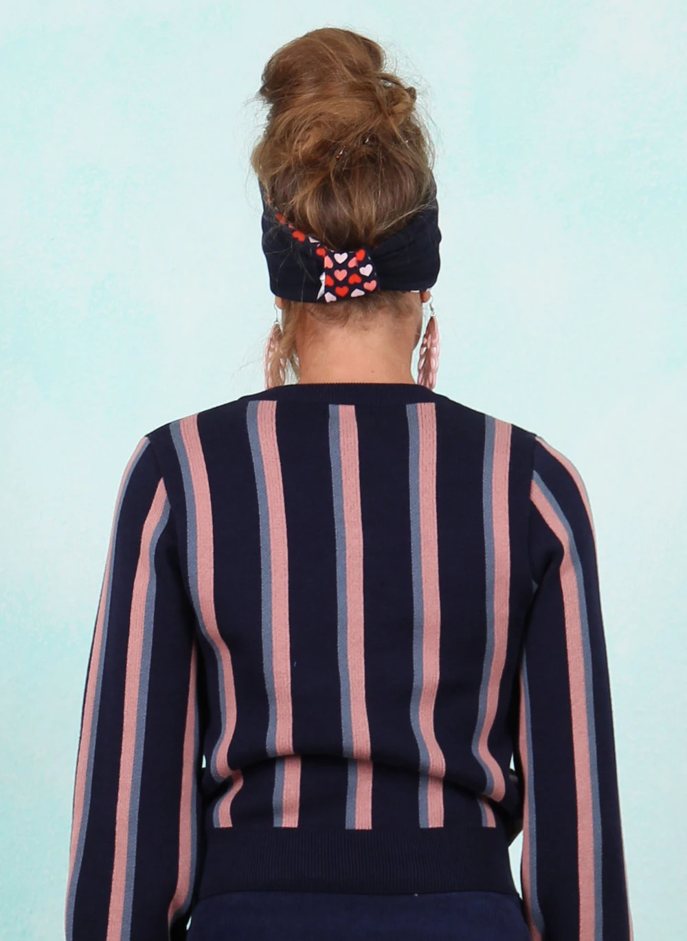 Pullover, LAWI25217, blue-stripes - Bild 3