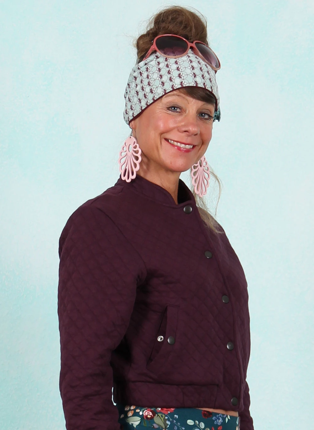 Jacke, LAWI2541, wine - Bild 2